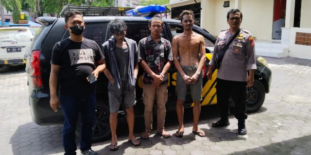 Resahkan Masyarakat Pembersih Kaca Mobil di Jalanan, 3 Pria Ini Ditangkap Polsek Medan Baru