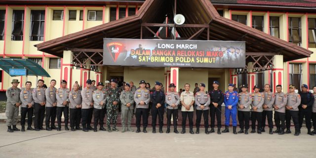 Mako Brimob Polda Sumut Pindah ke Jalan Bhayangkara