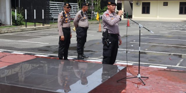 Hadapi Pemilu 2024, Polrestabes Medan Gelar Simulasi Penanganan Aksi Unjuk Rasa