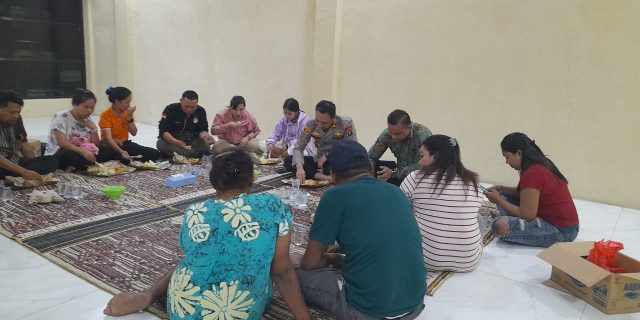 Kapolsek Medan Baru Mediasi Warga Binaan yang Bertikai