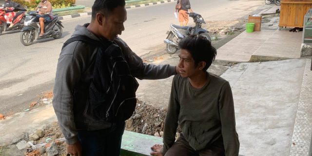 Polsek Medan Baru Amankan Jukir Liar di Depan RS USU