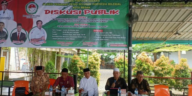 Perkuat Pasar Tradisional di Era Digitalisasi, APPSINDO Milenial Kota Medan Gelar Diskusi Publik