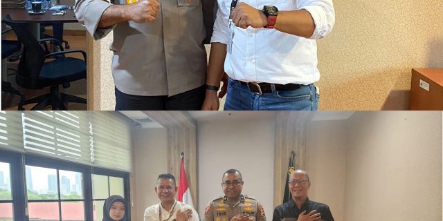 Ketua Pewarta Polrestabes Medan Silaturahmi ke Karojianstra Sops Mabes Polri