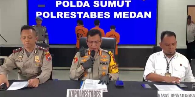 Polsek Medan Baru Tangkap Pengedar Sabu