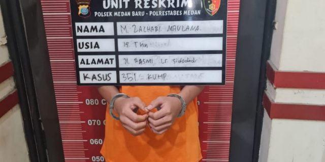 Pelaku Pemanah Warga di Medan Ditangkap Polisi