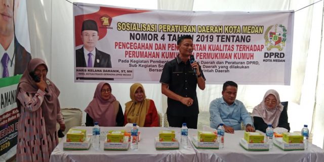 DPRD Dorong Pemko Cepat Atasi Kawasan Kumuh di Medan Utara