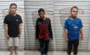 Tiga Kawanan Spesiasis Begal Diamankan Polsek Medan Baru