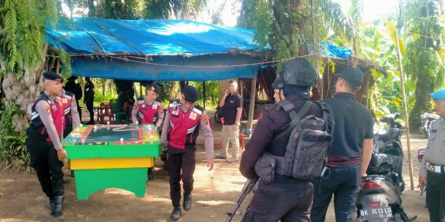 Tim Gabungan Polda Sumut dan TNI GKN di Namo Gajah, 10 Pria Diamankan dari Lokasi