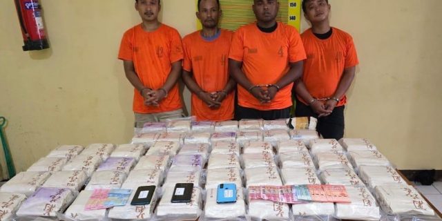 Polda Sumut Gagalkan Penyelundupan 54 Kilogram Sabu ke Jakarta