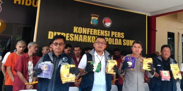 Dalam Kurun 2 Bulan, Poldasu Tangkap 149 Penyalahgunaan Narkoba Dalam Kurun 2 Bulan, Poldasu Tangkap 149 Penyalahgunaan Narkoba