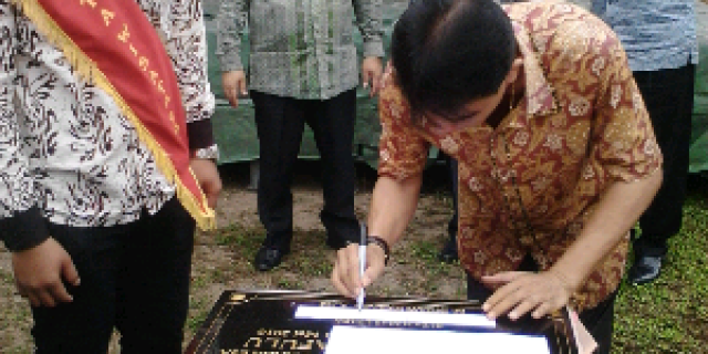 Bupati Nias Utara Resmikan Gedung SMK Negeri 1 Afulu