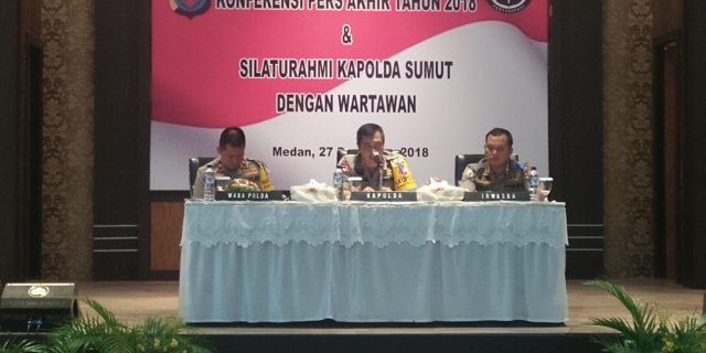 Kapoldasu Paparkan Hasil Kinerja Tahun 2018