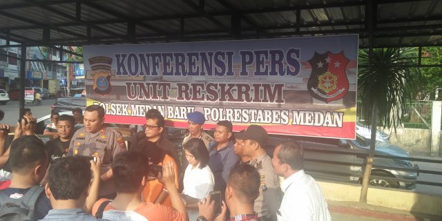 Polsek Medan Baru Tangkap Pembuang Bayi di Tong Sampah