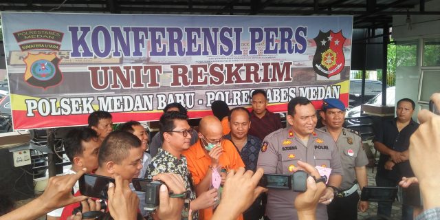 Polsek Medan Baru Tangkap Pria Asal Jerman