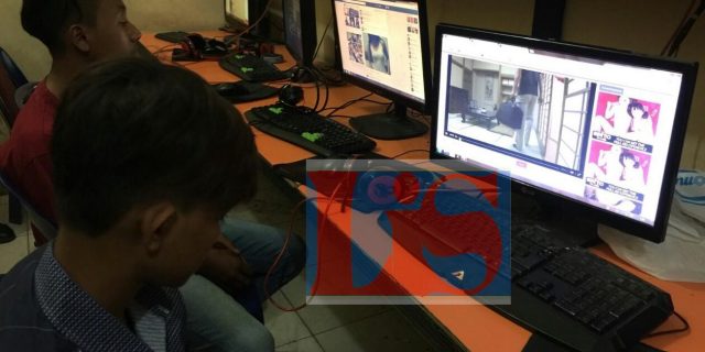 Polsek Sunggal Razia Warnet Tempat Pemutaran Flem Porno