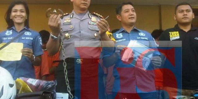 Polresta Medan dan Jajaran Paparkan Penangkapan Bandit Jalanan  
