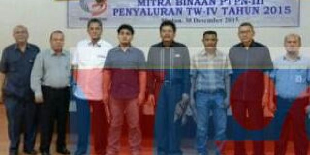 PTPN III Salurkan Dana Bergulir Sebesar Rp. 4,8 Milyar 