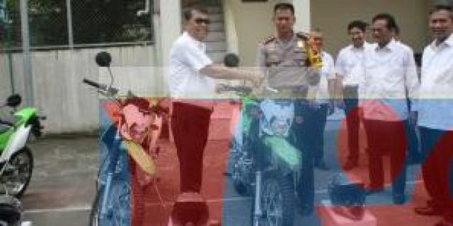 PTPN lV Sumbangkan 5 Unit Sepeda Motor Ke Polresta Medan