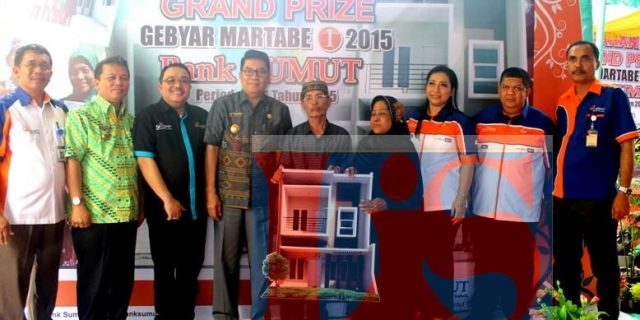 Bank Sumut Serahkan Hadiah Kepada Pemenang Undian 1 Unit Rumah