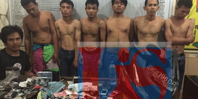 7 Pelaku Curanmor Diringkus Polsek Patumbak 7 Pelaku Curanmor Diringkus Polsek Patumbak