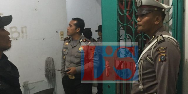 Kapolsek Medan Baru dan Pers Gerebek Kampung Kubur dan Gg Pasir