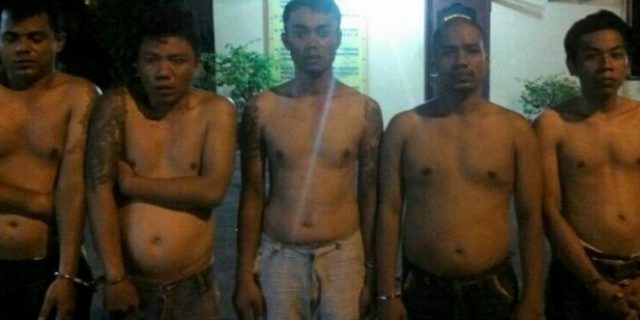 7 Kawanan Begal Diringkus Polsek Sunggal,Dilima Lokasi Berbeda