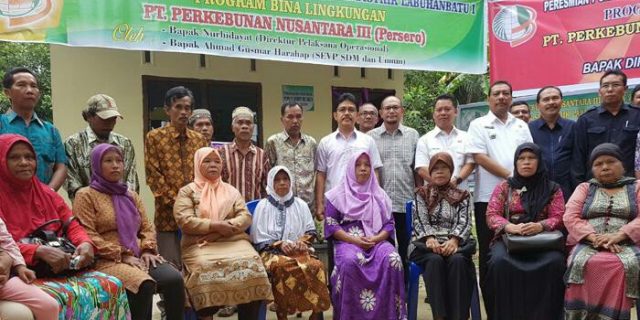 PTPN III Resmikan Bedah Rumah