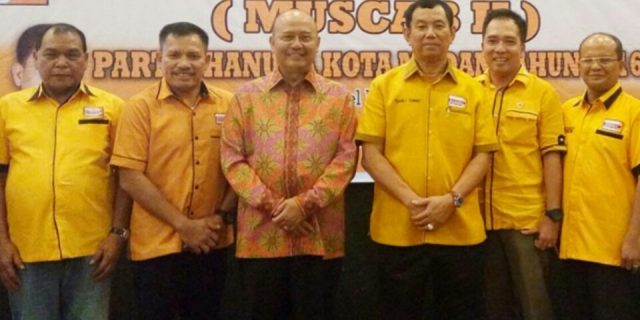 Tuani Tobing,Buka Muscab II DPC Hanura Kota Medan