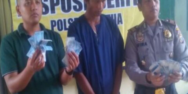 Peras Pengaspal Jalan, Mantan Brimob Ditangkap