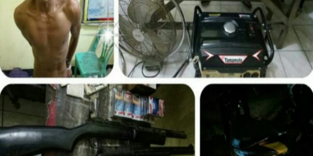 Pelaku Pencurian dan Penganiayaan Terhadap Polisi Ditangkap