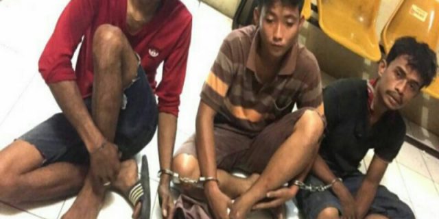 3 Pembongkar Rumah Ditangkap Unit Reskrim Polsek Medan Timur