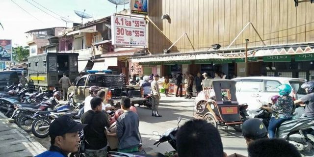 Tata Keindahan Kota, Satpol PP Gunungsitoli Bersama Tim Terpadu Kembali Gelar Penertiban PKL