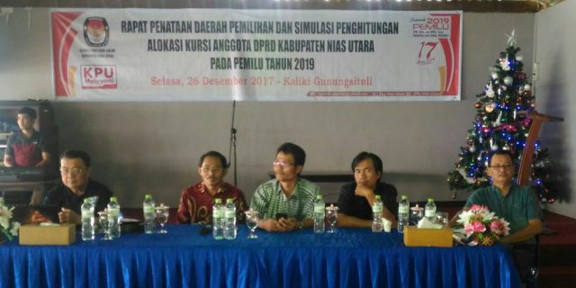 Bagaimana Alokasi kursi DPRD Nias Utara Tahun 2019 mendatang? ini Jawabannya!