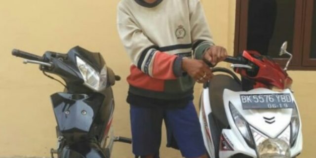 Pelaku Curanmor Berhasil Diringkus Satreskrim Polres Labuhanbatu