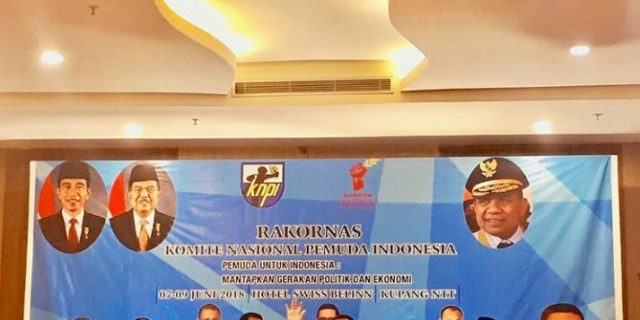 Muhammad Rivai Darus Undang Firman Jaya Daeli Sebagai Pembicara di Rakornas KNPI