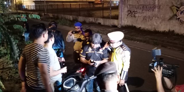Cegah Aksi Kejahatan Jalanan, Polsek Medan Baru Gelar Razia dan Patroli Keliling