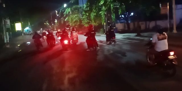 Cegah Kejahatan Jalanan, Polsek Medan Baru Gelar Patroli Keliling
