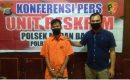 Unit Reskrim Polsek Medan Baru Tangkap Pembawa Sabu