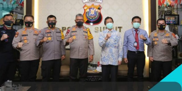 Kapoldasu Terima Audensi Kepala Kantor BI