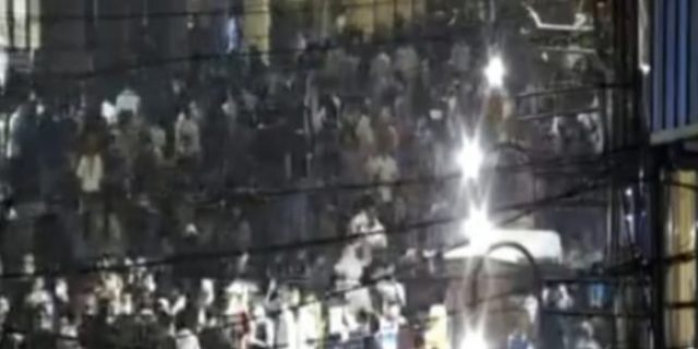 Kondisi Keramaian Kesawan City Walk Medan Malam Ini