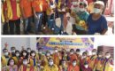 Lion Club Medan Utara dan Pewarta Salurkan Bantuan Sembako Kepada Warga Terdampak Covid-19