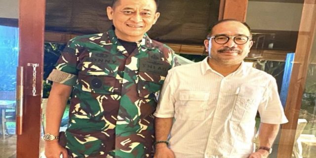 Silaturahmi Dengan Pangdam IX/Udayana, Firman Jaya Daeli Bahas Pembangunan Indonesia Maju