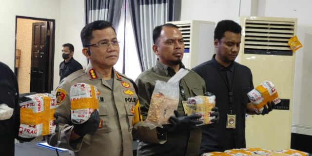 Polrestabes Medan Bongkar Jaringan Narkotika Asal Negara Malaysia