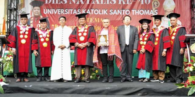 Dies Natalis ke-40, Bobby Harap UNIKA Santo Thomas Lahirkan Prestasi Membanggakan