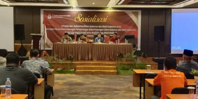 Pendaftaran Mulai 5 Mei, Calon Perseorangan Wajib Kantongi Minimal 120.475 KTP Maju Pilkada Medan