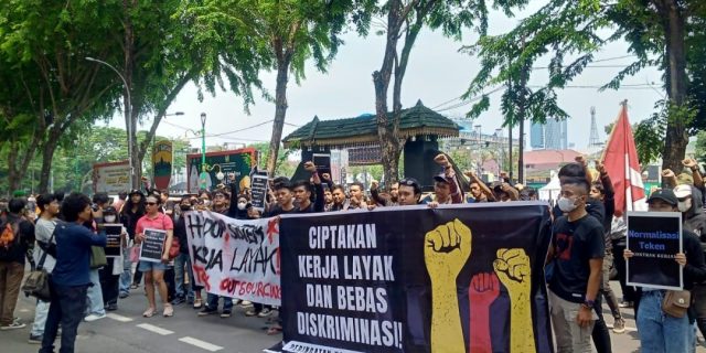 Ini Tuntutan Aliansi Kemarahan Buruh dan Rakyat Sumut ke Dewan