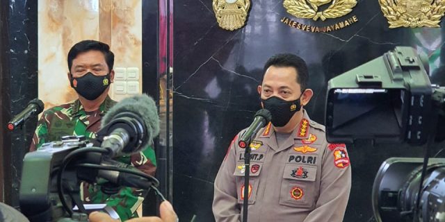 Kapolri Silaturahmi ke Panglima TNI