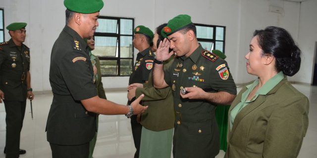 Letkol Inf. Seniman Zega, SH Jabat Dandim 1412/Kolaka