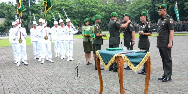 Pangdam l/BB Pimpin Sertijab Danrem 023/KS dan Dandim 0201/BS   