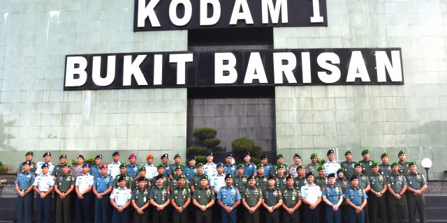 Kodam I/BB Menerima Kunjungan Pasis Dikreg XLIV Sesko TNI TA 2017
